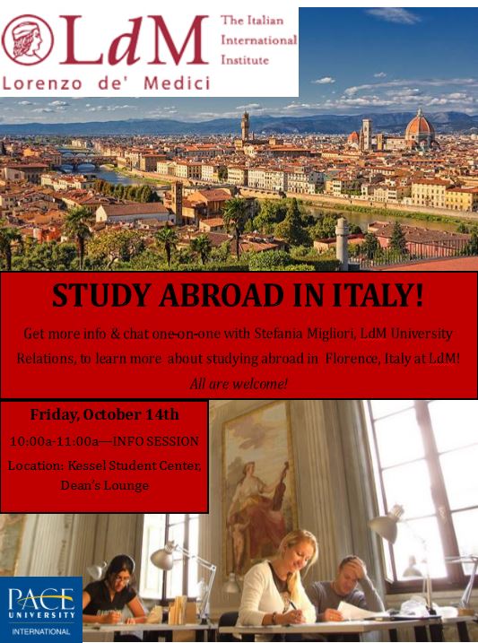 Announcements Plv Study Abroad In Italy Lorenzo De Medici Education Abroad